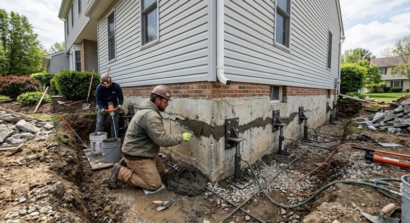 Basement Foundation Repair in Guilford, CT