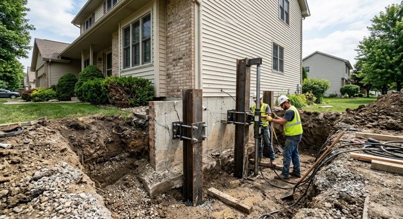 Basement Underpinning in Shelton, CT