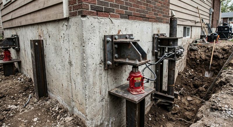 Concrete Foundation Leveling in Redding, CT