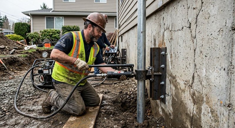 Concrete Foundation Leveling in West Haven, CT