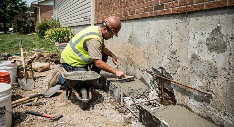 Concrete Foundation Repair in Naugatuck, CT