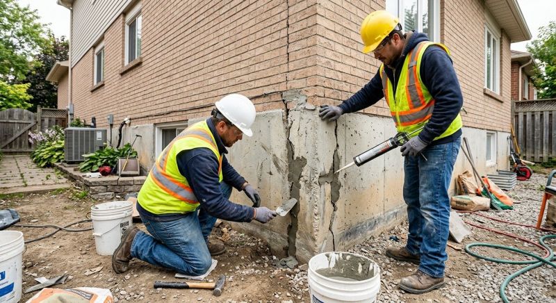 Concrete Foundation Repair in Norwalk, CT