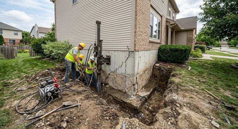 Concrete Foundation Repair in South Salem, NY