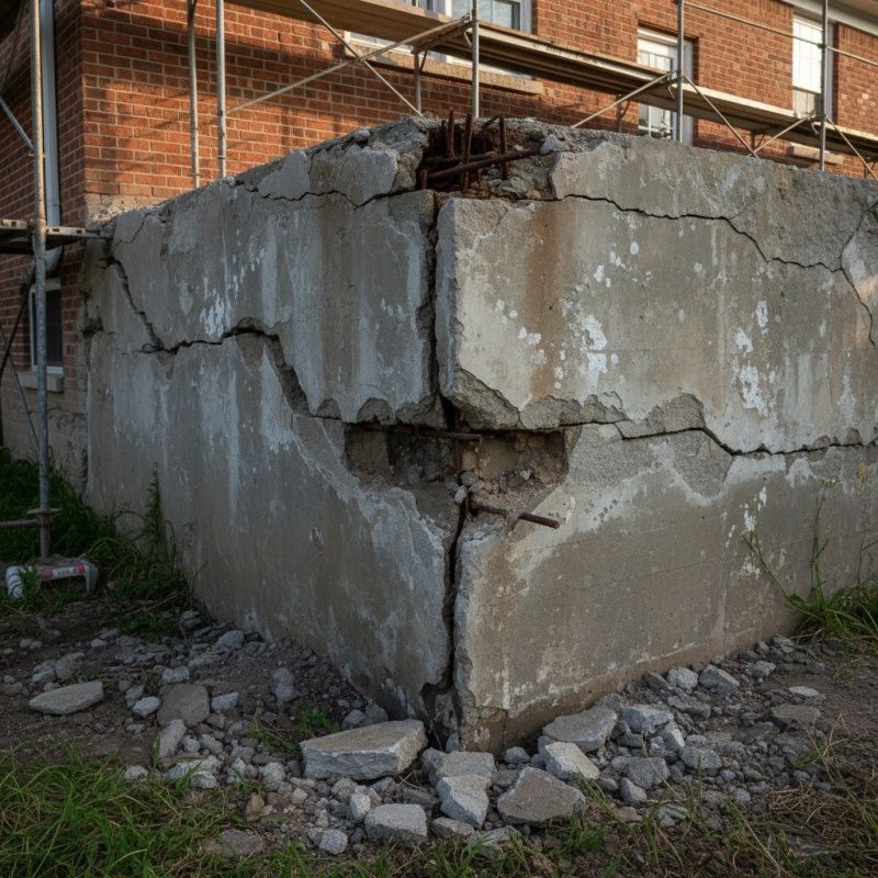 Cracked Foundation Repair in Derby, CT