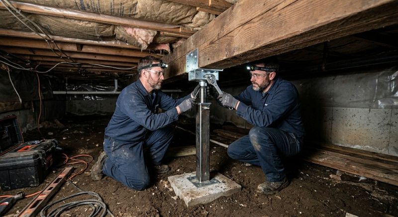 Crawlspace Foundation Repair in Bridgeport, CT