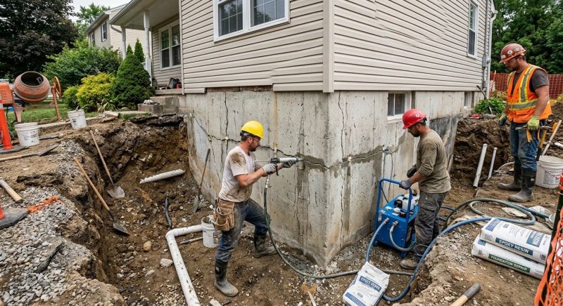 Foundation Damage Repair in Bethany, CT