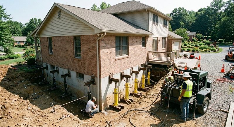 Foundation Jacking in Derby, CT