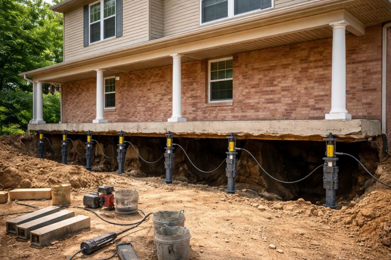 Foundation Jacking in Monroe, CT