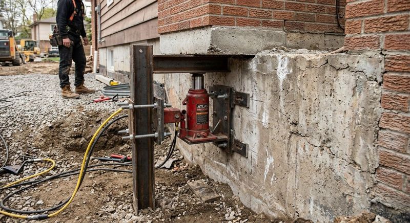 Foundation Jacking in New Canaan, CT