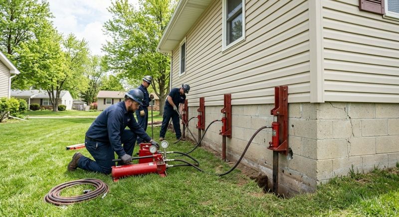 Foundation Jacking in Wallingford, CT