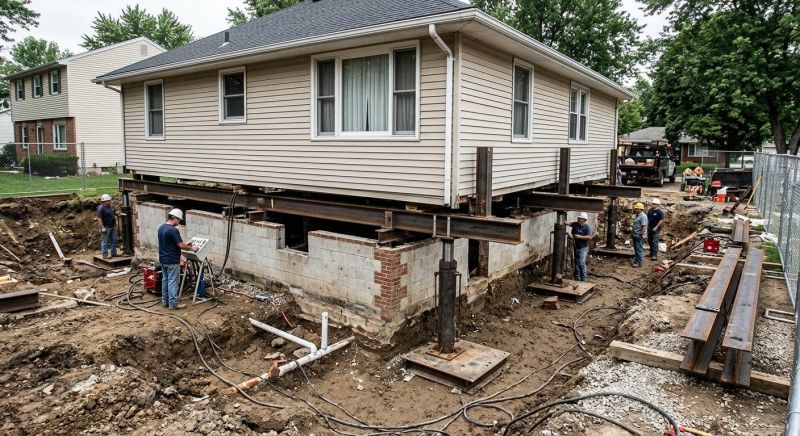 Foundation Lifting in Oxford, CT