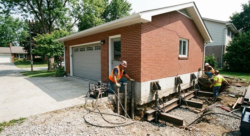 Foundation Lifting in Woodbridge, CT