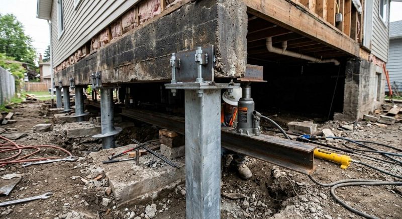 Foundation Raising in Shelton, CT