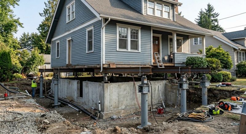 Foundation Raising in Meriden, CT