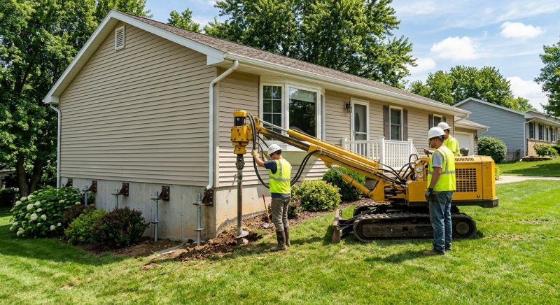 Foundation Raising in North Salem, NY