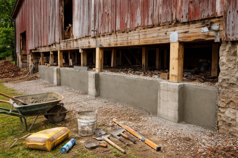 Foundation Renovation in Shelton, CT