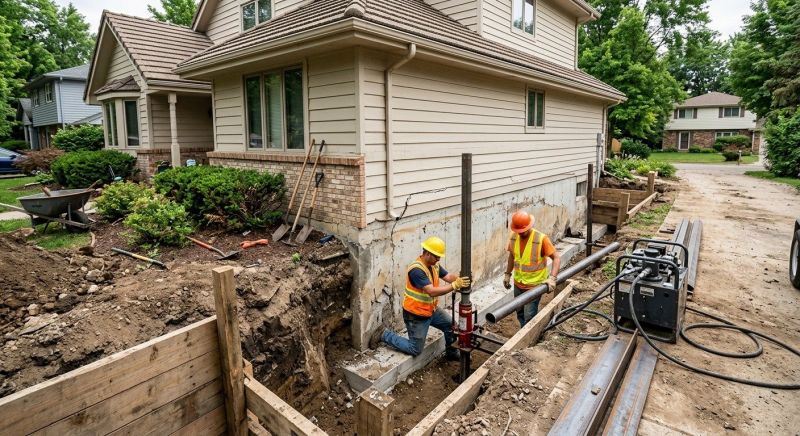 Foundation Repair in Brookfield, CT
