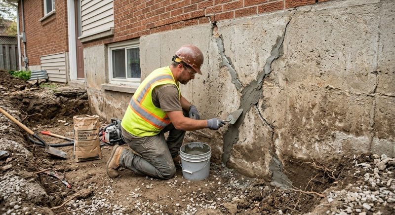 Foundation Repair in Middlebury, CT