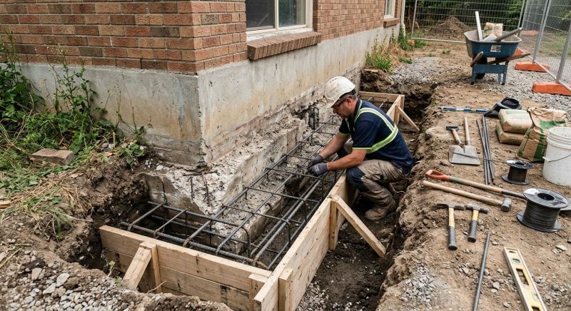 Foundation Repair in Redding, CT