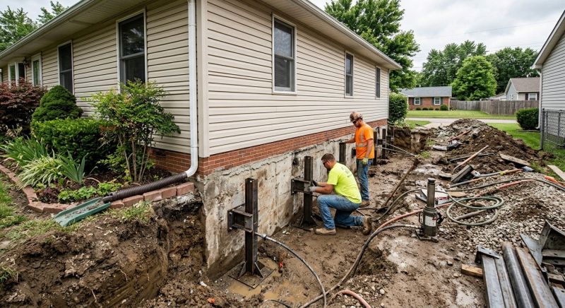 Foundation Stabilizing in Bethany, CT