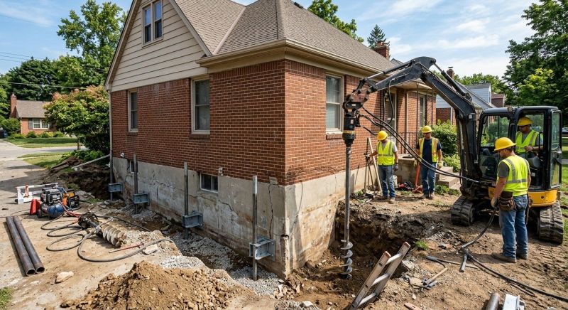 Foundation Stabilizing in Danbury, CT