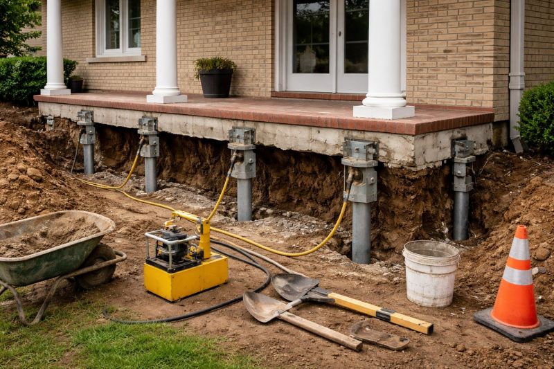 Foundation Stabilizing in Meriden, CT