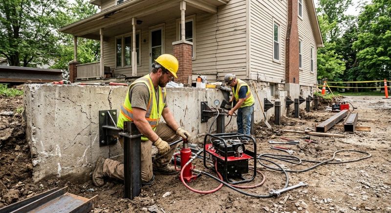 Foundation Stabilizing in Norwalk, CT