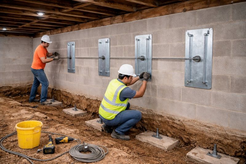 Foundation Stabilizing in Southington, CT