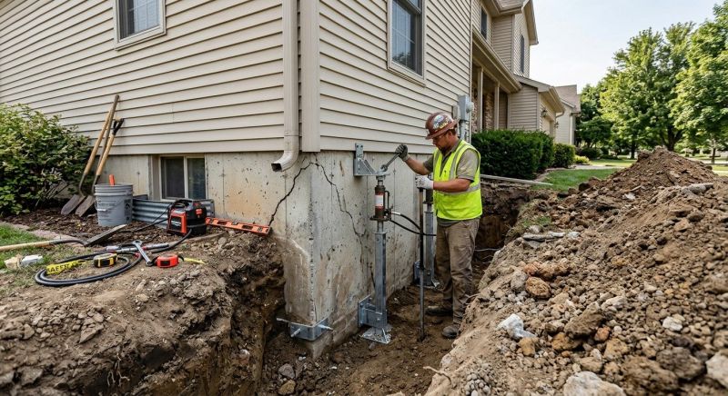 Foundation Stabilizing in Trumbull, CT