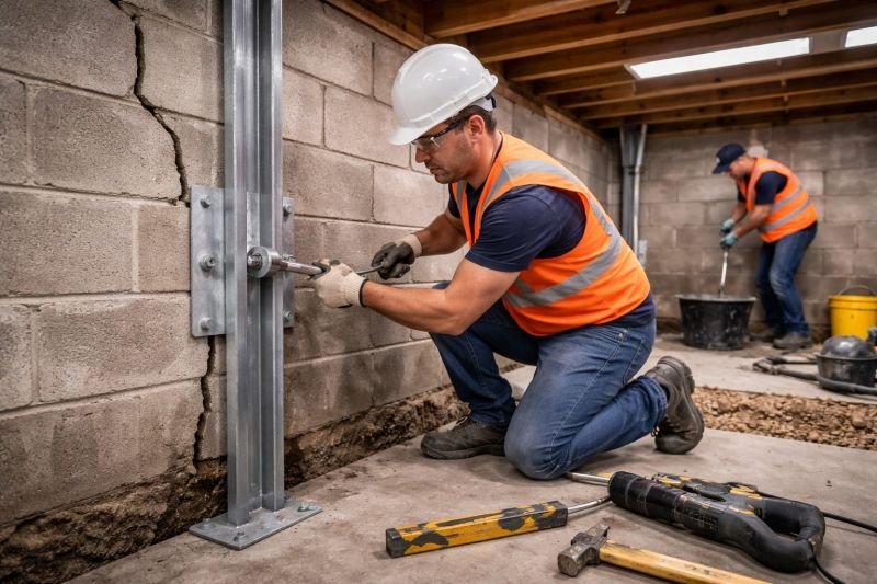Foundation Structural Repair in Ansonia, CT
