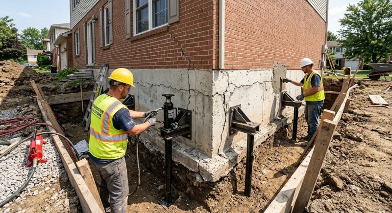 Foundation Structural Repair in Brookfield, CT