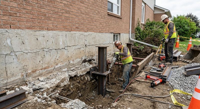 Foundation Structural Repair in Stratford, CT