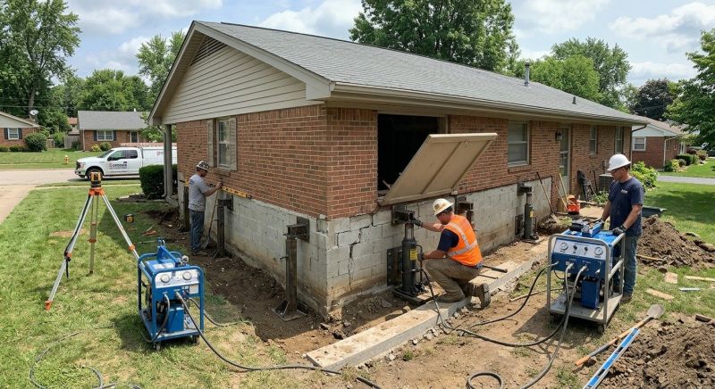 Home Foundation Leveling in New Haven, CT