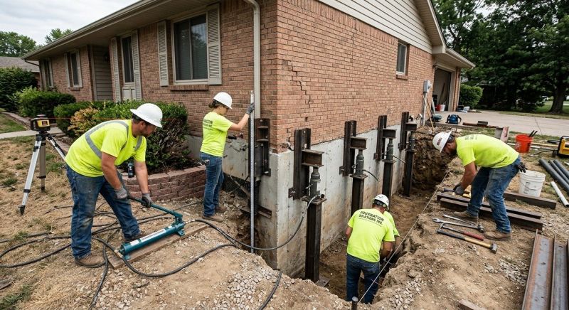 Home Foundation Leveling in Redding, CT