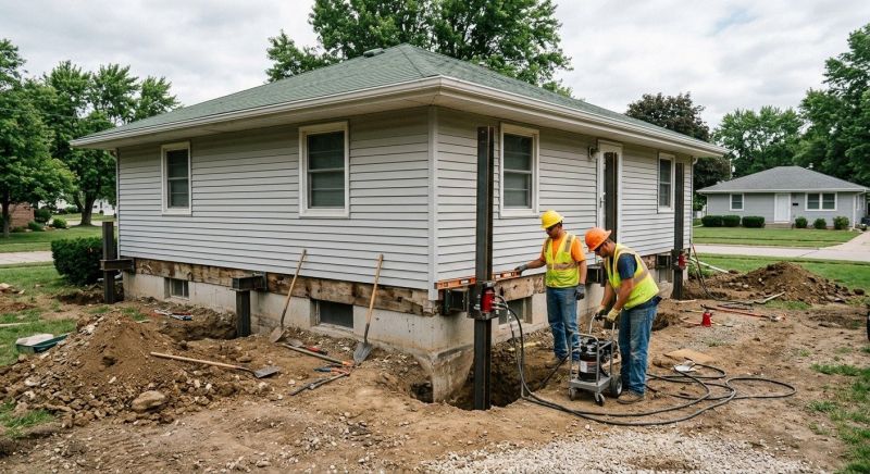 Home Foundation Leveling in Ridgefield, CT