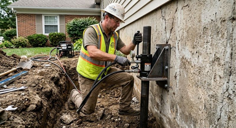 Home Foundation Leveling in Ridgefield, CT