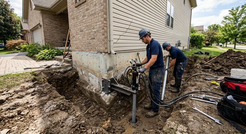 Settling Foundation Service in Guilford, CT