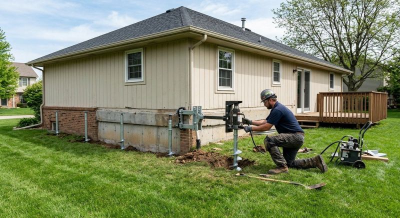 Settling Foundation Service in Meriden, CT