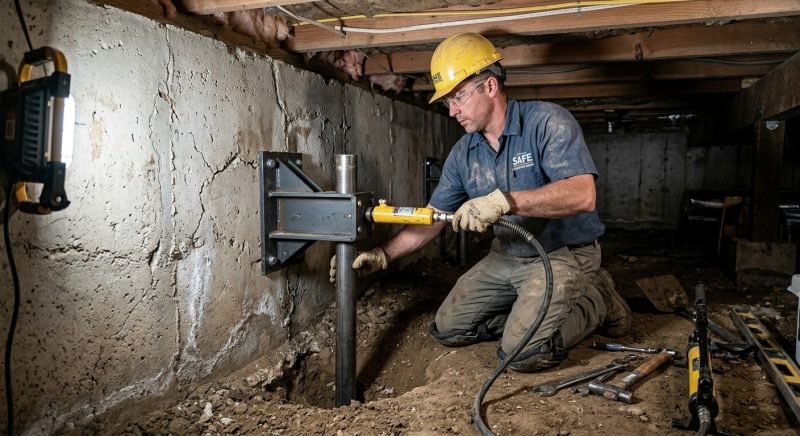 Settling Foundation Service in Southington, CT