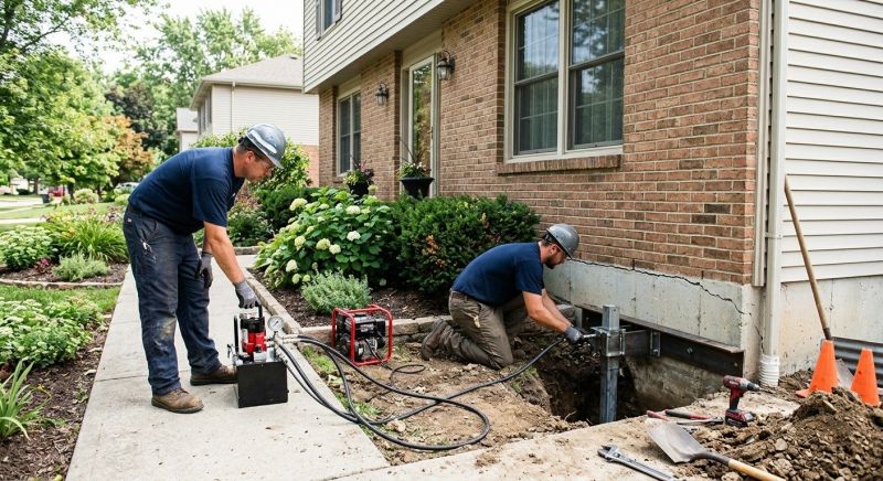 Settling Foundation Service in Watertown, CT