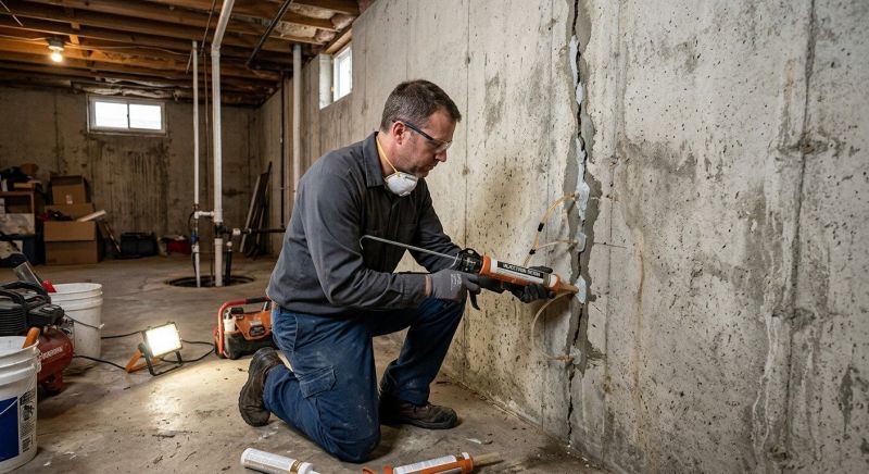 Structural Crack Repair in Shelton, CT