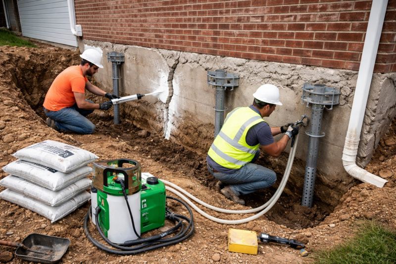 Structural Foundation Repair in Derby, CT