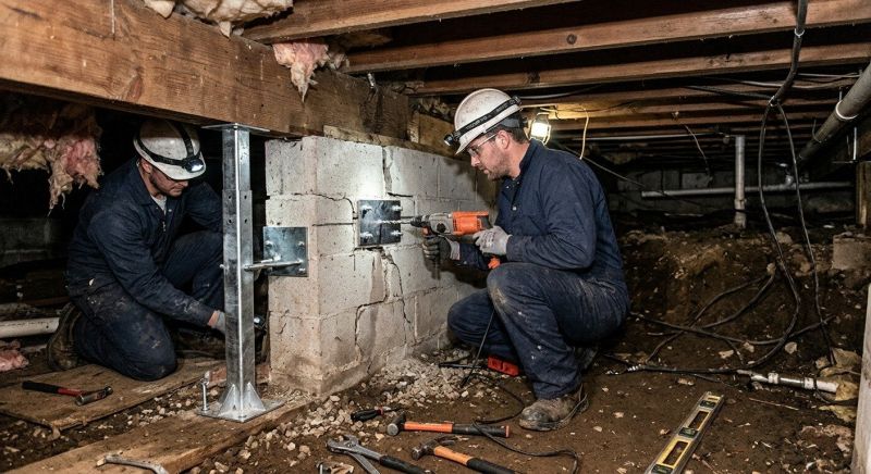 Structural Foundation Repair in Derby, CT