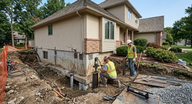 Structural Foundation Repair in Shelton, CT