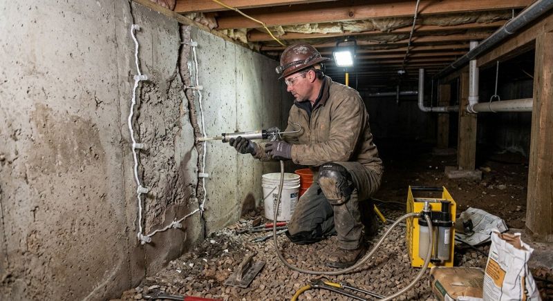 Structural Foundation Repair in Monroe, CT